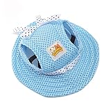 Leconpet Princess Pet Hat Dog Caps Hats with Neck Strap Adjustable Comfortable Ear Holes for Small M
