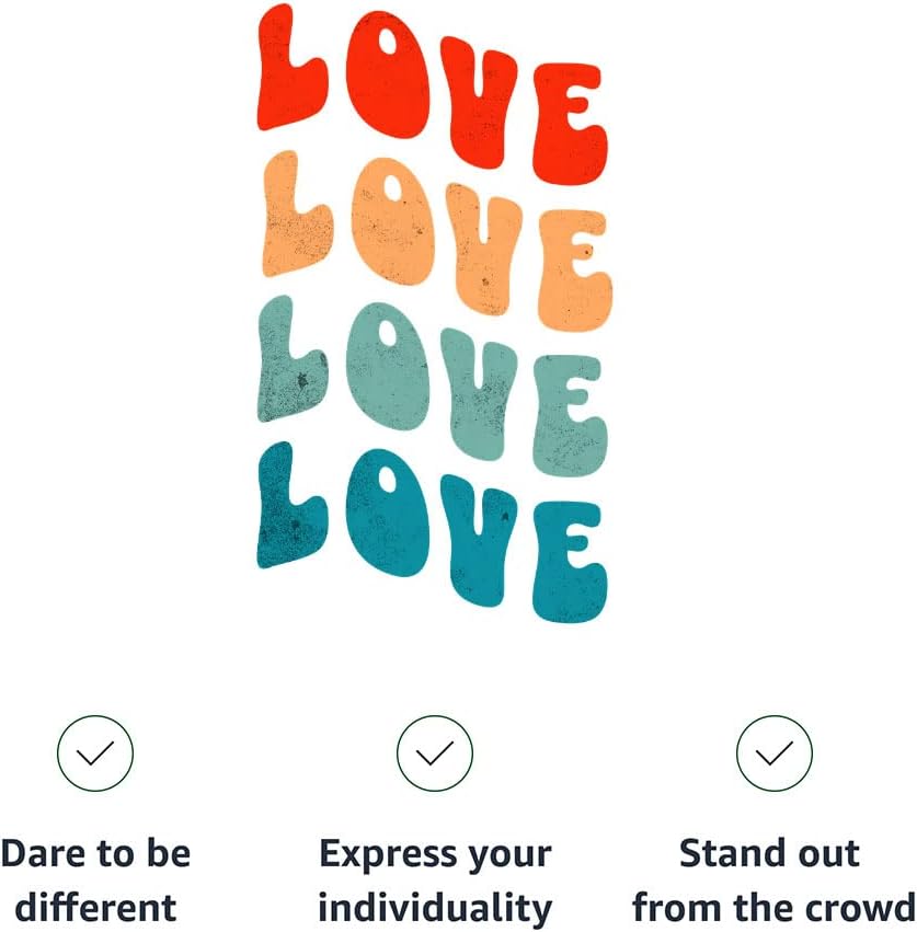 Love Design Racerback Cropped Tank - Colorful Women's Tank - Unique Tank Top