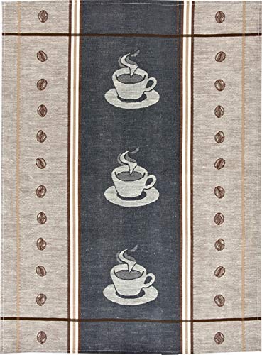 Kracht strofinaccio Jacquard, Espresso, 50 x 70