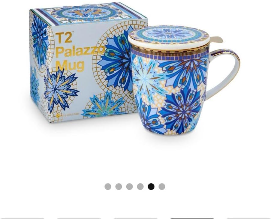 T2 蓋付きマグカップ 茶漉し付き オーストラリア 紅茶 蓋付き