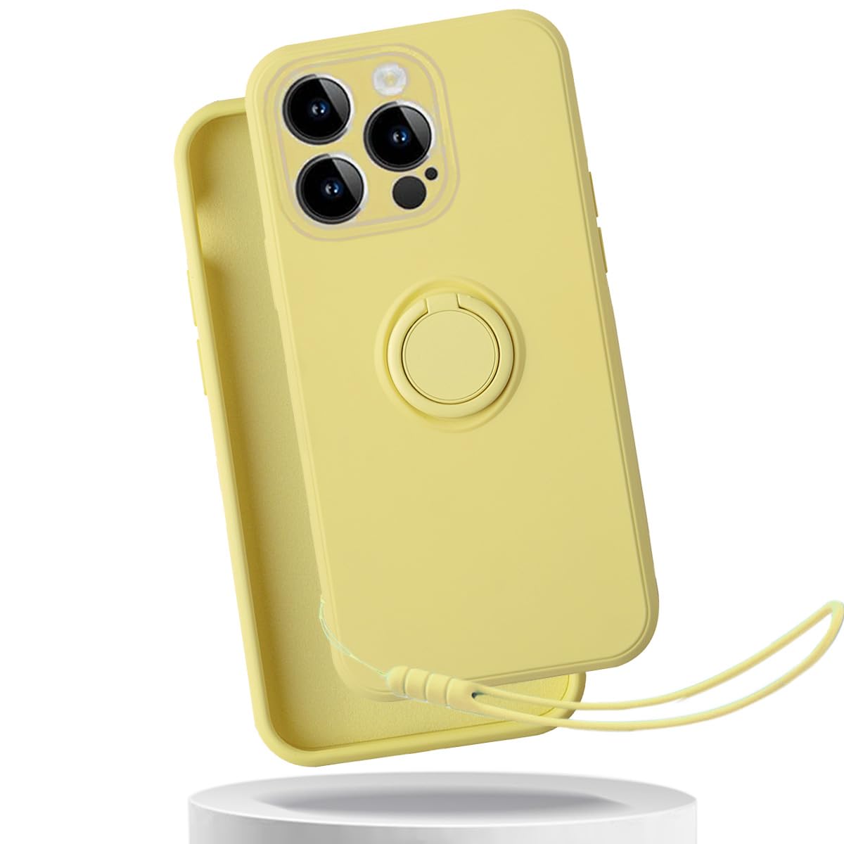Amazon.co.jp: 適用 iphone 16 pro ケース リング ストラップ付き
