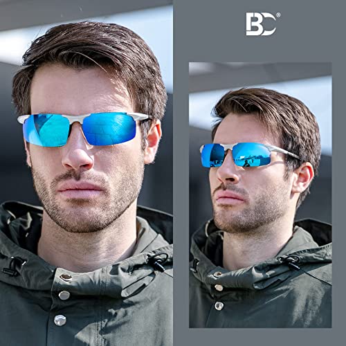 Image of BIRCEN Carbon-Fiber Polarized Sunglasses for Men: 0.74 oz & UV Protection