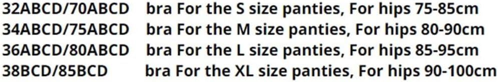 Exy Seamless Bra and Panty Set Metal Button Underwear Solid Prone Inside Clothes Ladies Lined