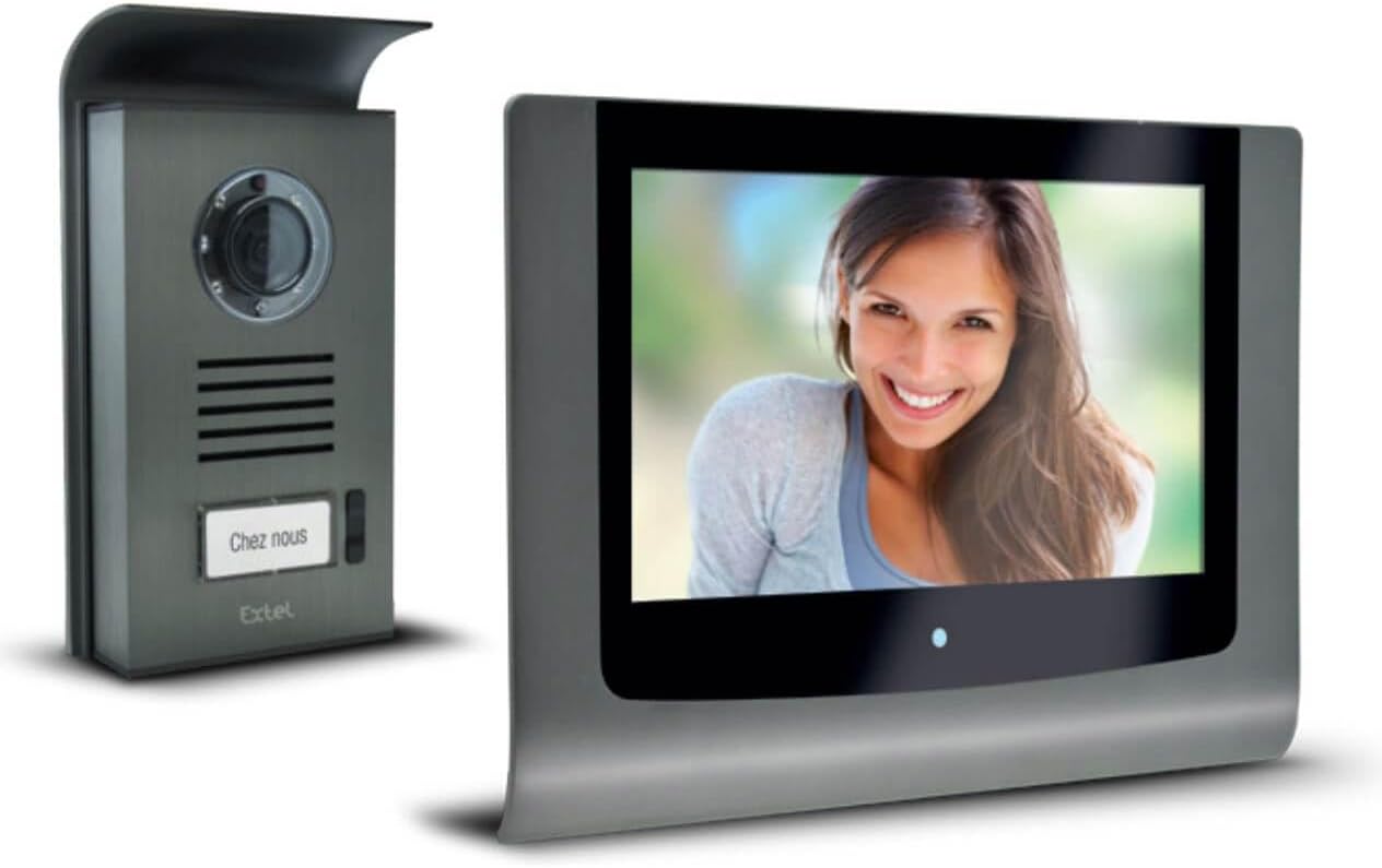 Extel Levo 720216 2-Wire Colour Videophone, 7-Inch/18 cm Monitor