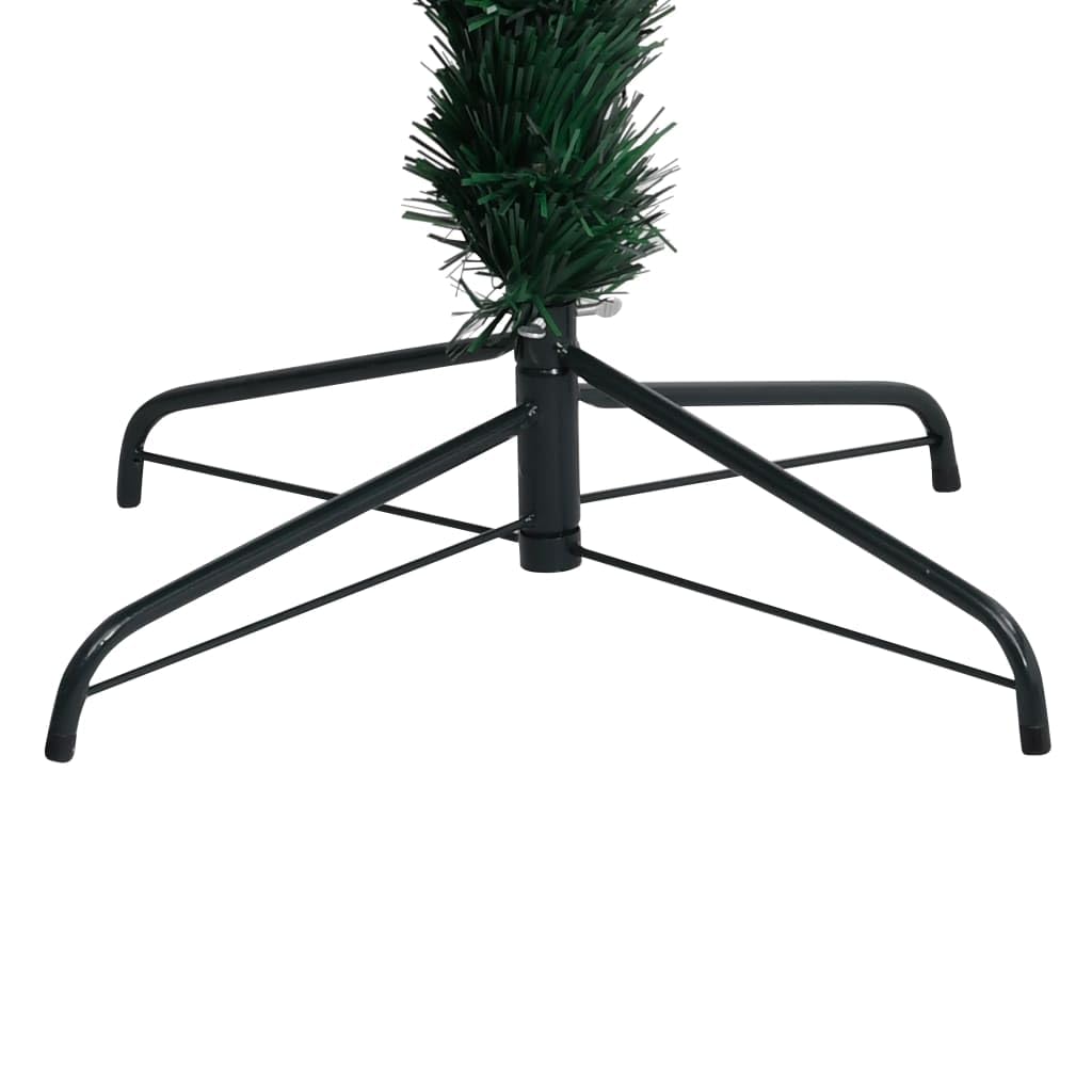 Generico Albero di Natale con Supporto Verde 150 cm in Fibra Ottica,Decorazioni Natalizie,Alberi di Natale-321027