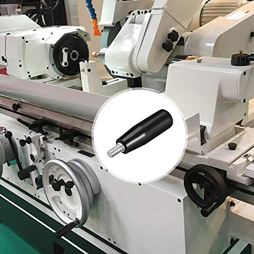 Image of uxcell Revolving Handwheel Machine Handle M8 Male Threaded Stem for Milling Machinery 60mm Handle Dia