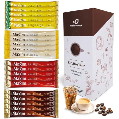 Kit de café solúvel coreano Maxim