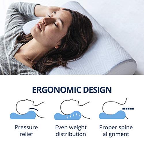 ViscoSoft Cooling Arctic Gel Contour Pillow