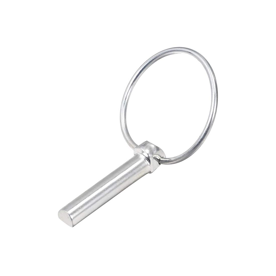 sourcing map Bisagra Pasador con Anillo - 11mm X 54mm Remolque Pasadores Surtido Kit para Barco Kayak Canoa Trailer Tractor Carretilla Caja Caballo 3Pcs