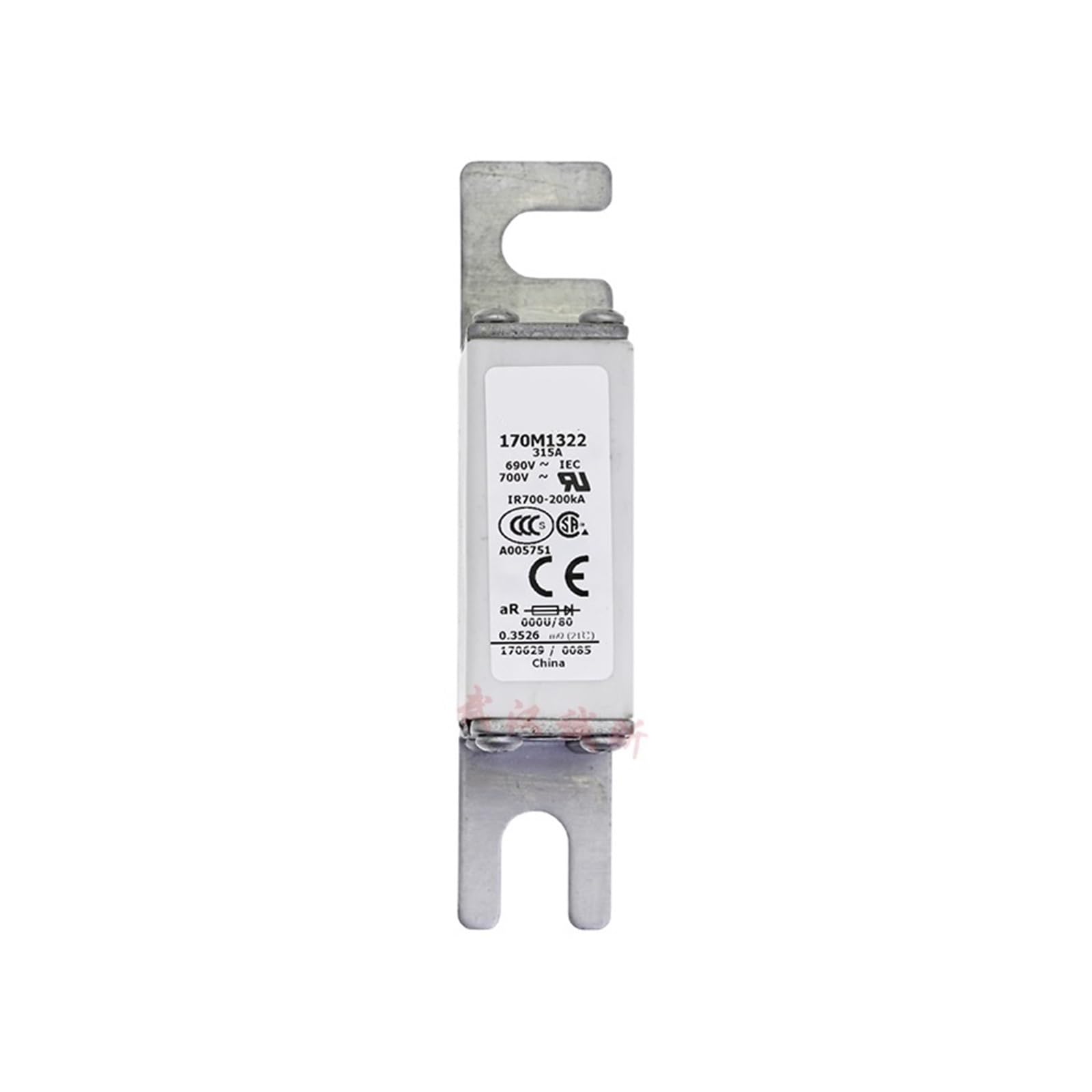 PJKTBEYI 170M1322 1321 1320 1319 1318 200A 250A 690V Fuse(170M1322)