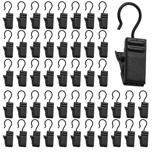 Litoexpe �u���b�N�J�[�e���N���b�v�t�b�N100�� ���^�����[�t�t�b�N �N���X�}�X���C�g�N���b�v�A�X�g�����O�n���K�[ ���� ���O �N���X�}�X �z���f�[ �p�[�e�B�[ �f�R���[�V����