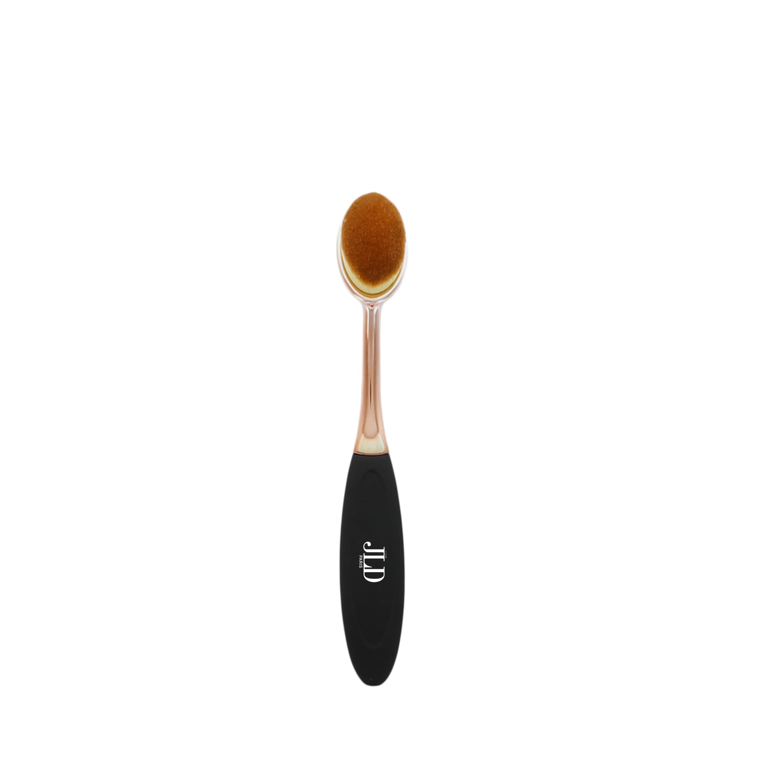 Jean Louis David - Oval Blush Brush - Enhances the Cheekbones, Black