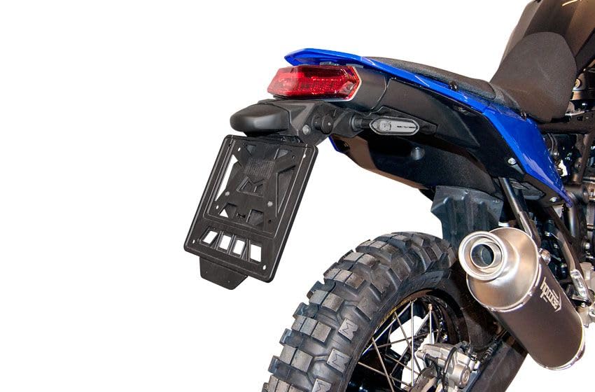 PORTATARGA A LED INTEGRA NERO PER YAMAHA T7
