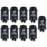 Wix Fuel Water Separator Filter Set 9 Pieces 33532-Set9