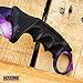 CSGO Karambit Advanced Tactical Knife Survival Knife Hunting Knife Fixed Blade Knife Razor Sharp Edge Camping Accessories Camping Gear Survival Kit Survival Gear 51763 (Galaxy)