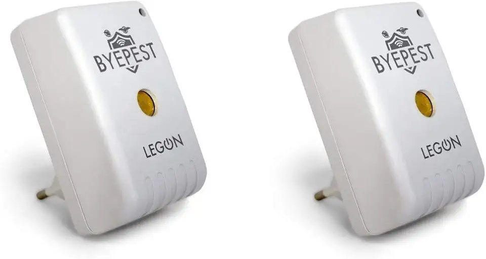 Kit c/ 2 Repelente Eletrônico Espanta Ratos e Morcegos ByePest Alcance 200m²