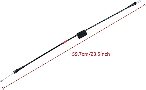 Miniatura 12 de Cable de pestillo de puerta trasera derecha compatible con Ford E150 E250 E350 E450 E550 Econoline Van 1992-2014 Pestillo de puerta de carga trasera