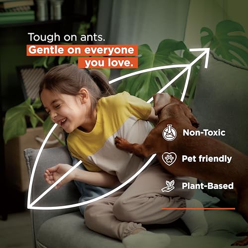 Image of Tru Nature Herbal Ant Repellent Spray - 200 ML | Removes entire Ant Colony | 100% Plant Based, Chemical Free | Works on All Ant Types | For Home, Kitchen, Office & Garden