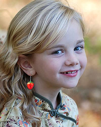 Wainis 24 Pairs Cute Earrings Weird Earrings Funny Goldfish Earrings Water Bottle Earrings Milk Tea Dangle Earrings For Women #TOP3