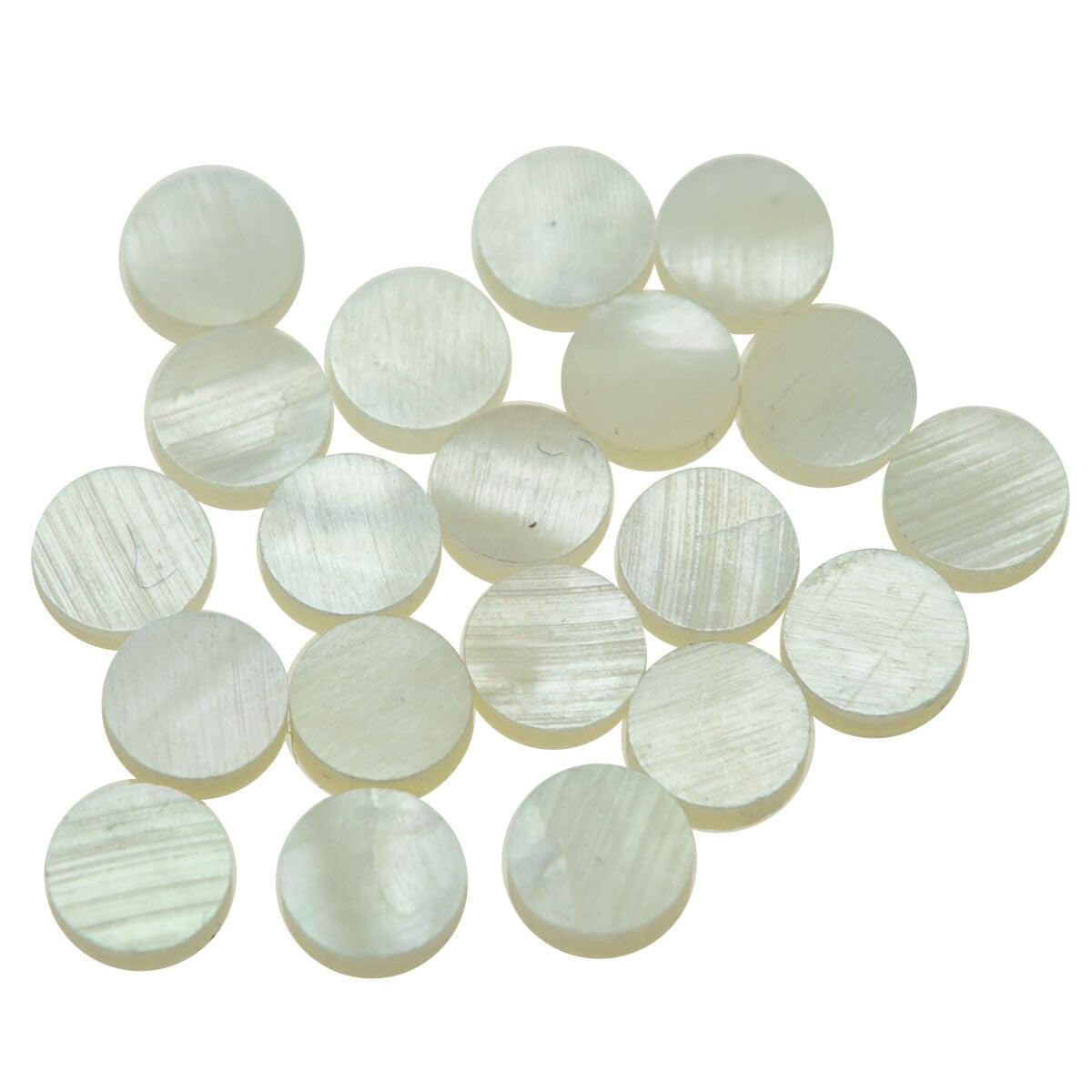 20pcs 6x2mm Guitar Bass Natural Mother of Pearl Inlay Fingerboard Fret Dots