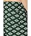 Lacoste Men's Two Tone Monogram Print Swim Trunks, Green/Flour, Medium
