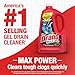 Drano Max Gel Drain Clog Remover and Cleaner for Shower or Sink Drains, Unclogs and Removes Hair, Soap Scum and Blockages, 80 Oz, Pack of 2