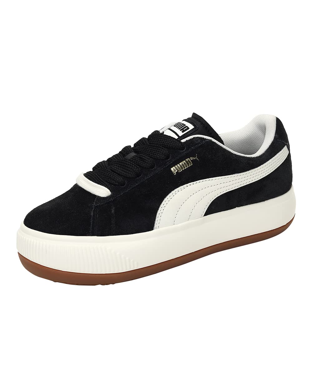 Puma Womens Suede Mayu UP WNs Black-Marshmallow-Gum 3 Sneaker - 7 UK (38165005) (B09N9NQMPS) Amazon Price History, Amazon Price Tracker
