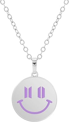 Army Necklace Inspired Merch 18K Gold Plated Pendant Jewelry Accessory for Fans Gifts