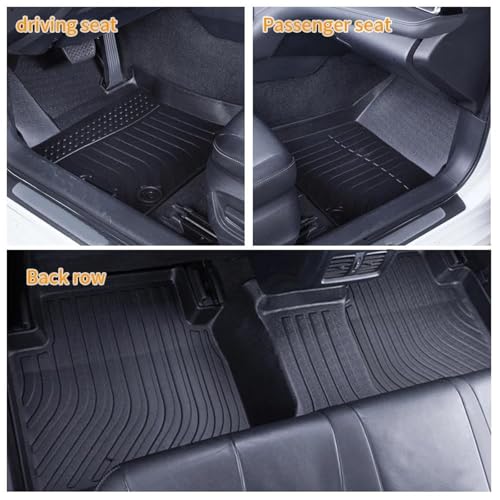 Tapis de sol caoutchouc Ford Edge 2015-2020 pour éviter la saleté - 2