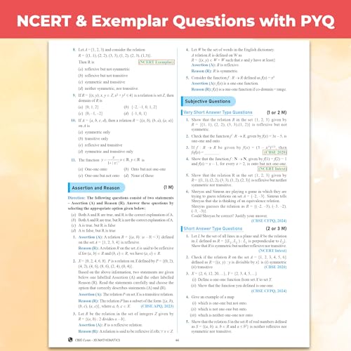 Image of PW CBSE Question & Concept Bank Class 12 Mathematics 2027 Chapterwise & Topicwise | NCERT Exemplar Concept Maps PYQs Mock Test 50% Competency Based Questions | Solved By Deepak Sir