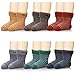 Produktbild Z-Chen 6er Pack Baby Kleinkinder Socken Thermo Wintersocken, Streifen, 0-1 Jahre