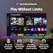 HYE 50" LED Smart TV - 4K Ultra HD, Samsung Tizen OS & Gaming Hub, Black