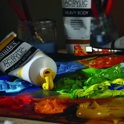 Image of Liquitex Professional Heavy Body Acrylic Paint 4.65-oz tube, Phthalocyanine Blue (Red Shade)