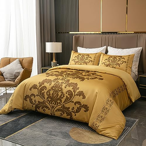 Lazzaro Super King Duvet Set Premium Satin Silk Super King Duvet Cover Ultrasoft Hypoallergenic Duvet Cover Super King Size Non Iron Luxury Quilt Cover Bedding Set including Zipper Closure