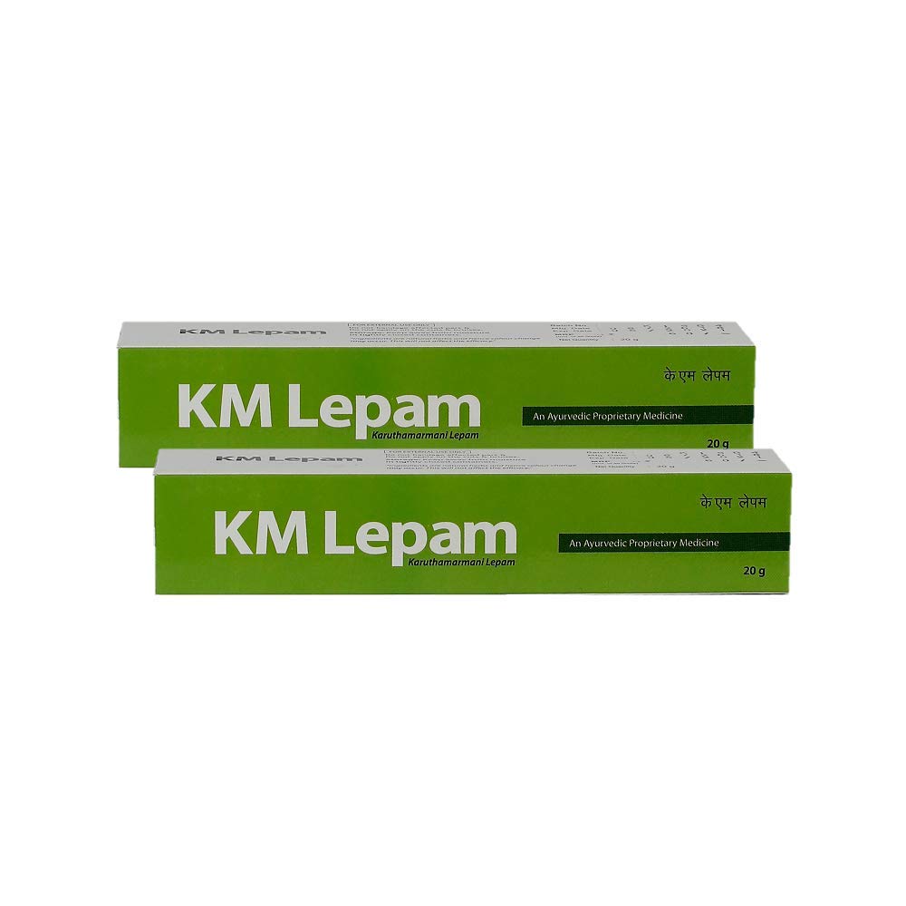 Kerala Ayurveda KM Lepam - 20 g (Pack of 2)