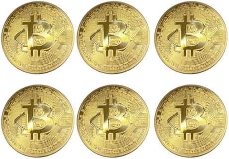 Bit Coin,Commemorative Coin,Physical Bitcoin with Protective Case...