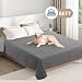 PICK FOR LIFE Hundedecke wasserdichte Waschbare Hunde Decke Wendbare Weiche Welpendecken für Bett Sofa Auto Grau (1 Pack, 137x208cm)