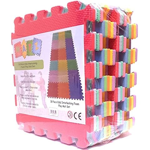 Edz Kidz 18-Piece Foam Play Mat Set Cover