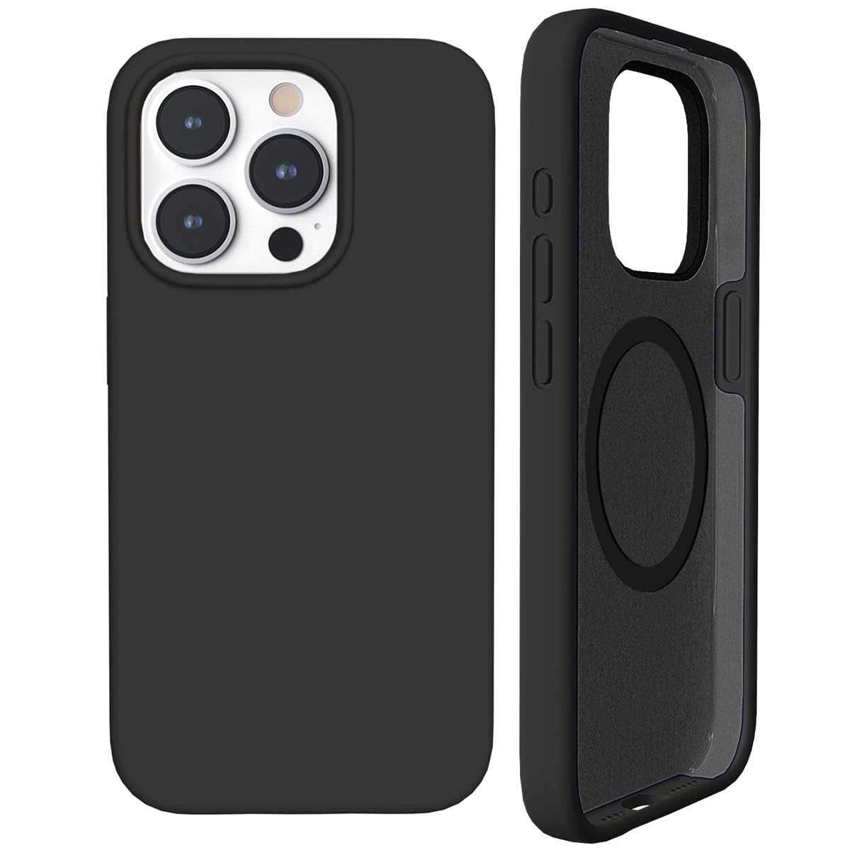 Totem Silicone MagRing Case for iPhone 15 Back Cover Case | 10 ft Drop Protection | Micro Fiber Lining | (Silicone | Navy Blue) (B0CB8YHLN5) Amazon Price History, Amazon Price Tracker