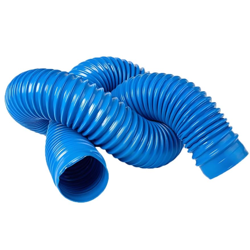 Manguera de polvo PVC azul de 55mm: extracción flexible y flujo de aire óptimo