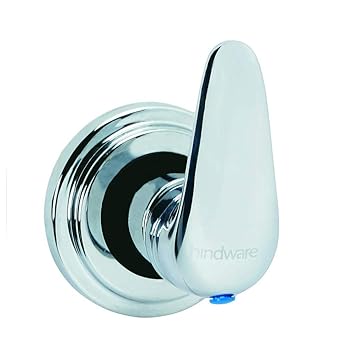 Hindware Essence Neo F480025CP Brass Exposed Part Kit of Concealed Stop Cock Kit (Chrome)