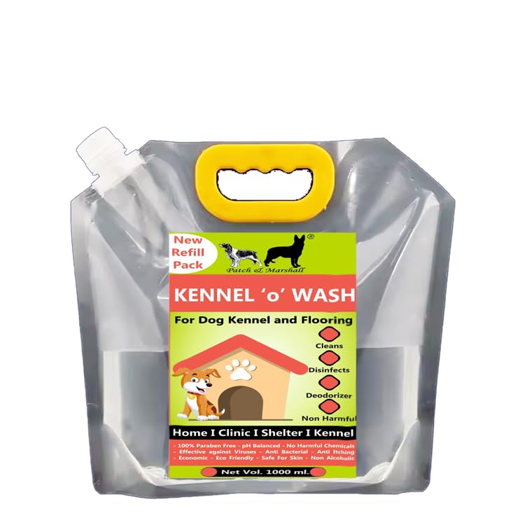 Patch & Marshal Kennel O Wash Pet Area Cleaner/Kennel Wash/Kennel Cleaner/Pet Floor Cleaner/Bio-Technological Pet Floor Cleaner/Natural/Pet & Child Safe Floor Cleaner,5000ml (Refill) (B0D48W6G88) Amazon Price History, Amazon Price Tracker