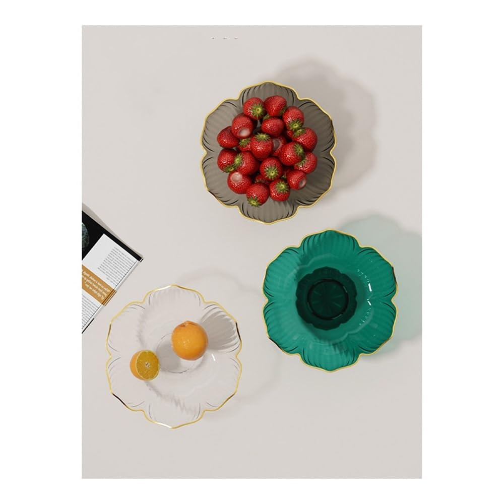 Koszyk na owoce, Taca na owoce, luksusowy talerz ociekowy do salonu, stolik kawowy, taca na przekąski, elegancki design do ekspozycji przekąsek