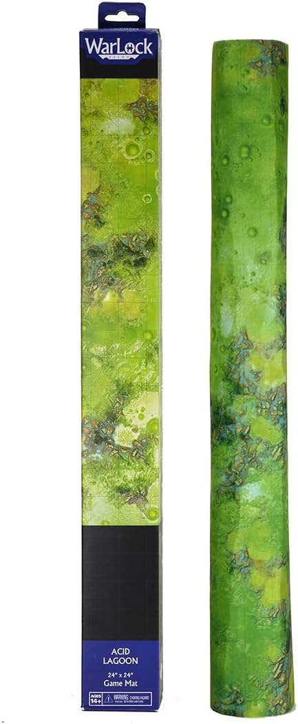 WarLock Tiles: Game Mat – Acid Lagoon