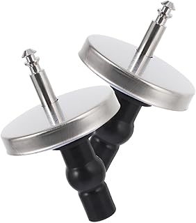 2pcs Toilet Seat Fixing Part Toilet Seat Bolts Toilet Seat Screws Tops Toilet Seat Quick Release Fitting Toilet Seat Top Nuts Toilet Seat Hardware Stainless Steel Pp Screw Group