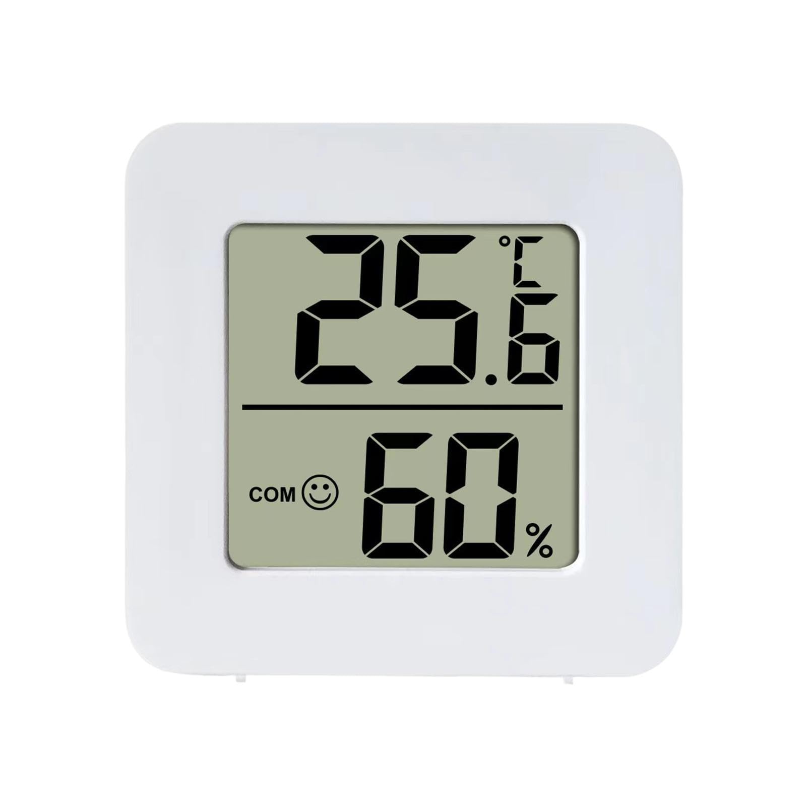 Hygromètre numérique - compteur d'humidité hygromètre numérique avec indicateur d'expression - capteur de confort d'air, compteur d'humidité flexible pour chambre d' , bureau, incube