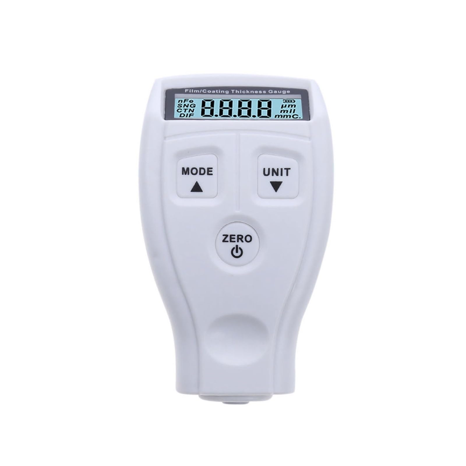 LNHHG Paint Thickness Gauge, Coating Thickness Gauge GM200 Painting Tester Iron-Based Film Thick Meter Tools Measuring Supplies(Bianco)