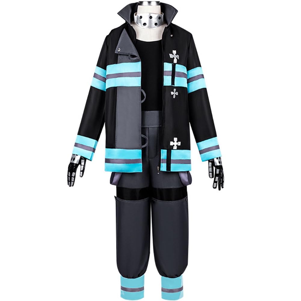 Shinra Kusakabe Cosplay Costume Tamaki Kotatsu Cosplay Fireman Uniform