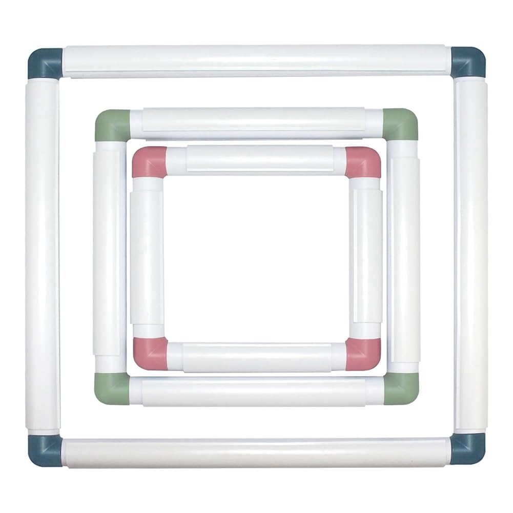 CTRLZS Hoops Embroidery Hoop Frame Punch Needle Hoops Embroidery Quilting 3-Pack As Shown