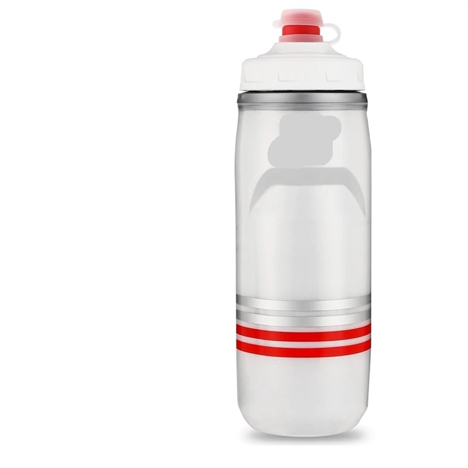 QuxetlRyz Sports Water Bottle Insulated Bicycle Water Bottle 620ml Heat/Cold Preservation Cycling Sports Running Fitness(White)